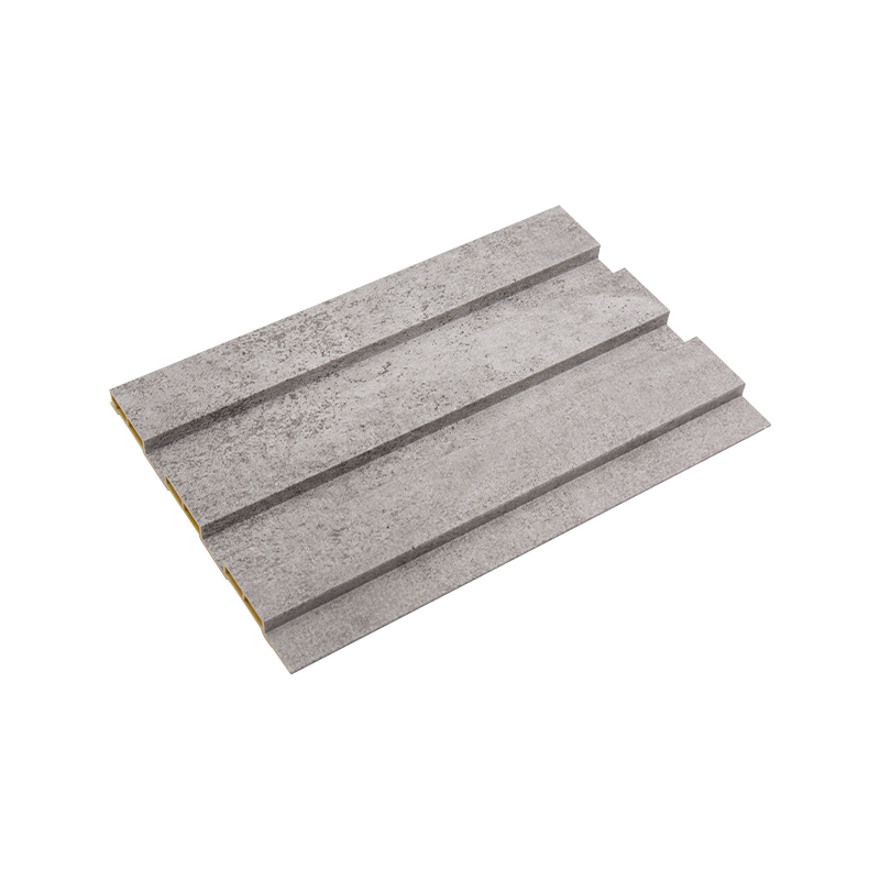 Dobře vyrobený 3D drážkovaný dřevoplastový nástěnný panel