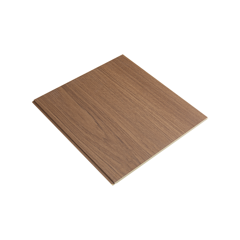 Moderní obývací pokoj 3D dřevoplastový nástěnný panel pohlcující zvuk