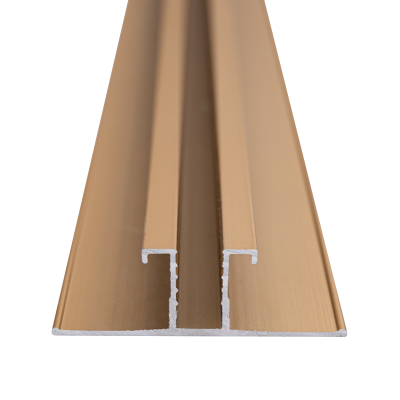 Hliníkové ozdobné proužky s hladkým povrchem Jednotné barevné ozdobné stěny